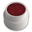 Glitter-Puder 2 g Farbe: rot