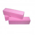 Buffer Block mit Glitter  - rosa 10 Stück