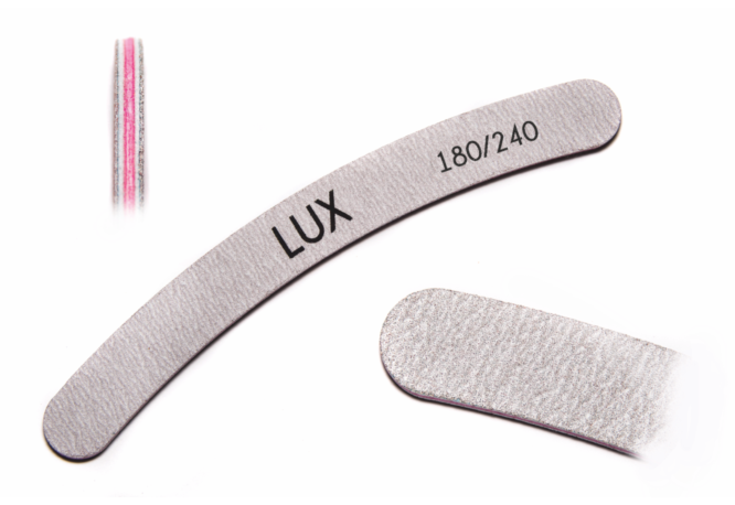 LUX Feile ergonomic 180/240 - 1 Stück abgepackt